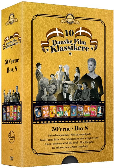 10 Danske Filmklassikere - 50\'erne - Boks 8